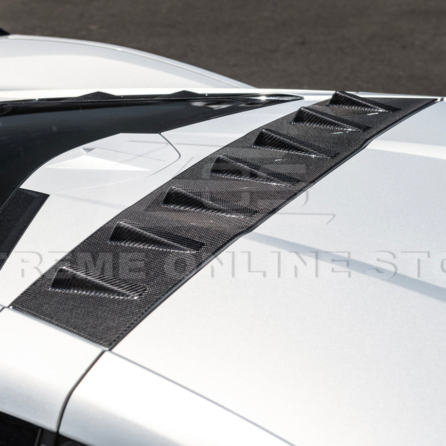 Chevrolet Corvette C8 Rear Roof Vortex Generators