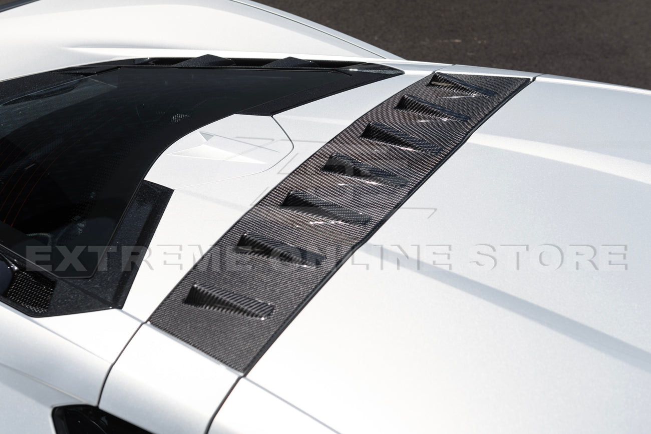 Chevrolet Corvette C8 Rear Roof Vortex Generators