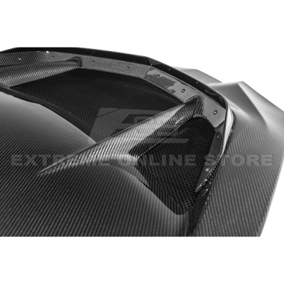 Corvette C8 ZR1 Front Bumper Vented Extractor Hood