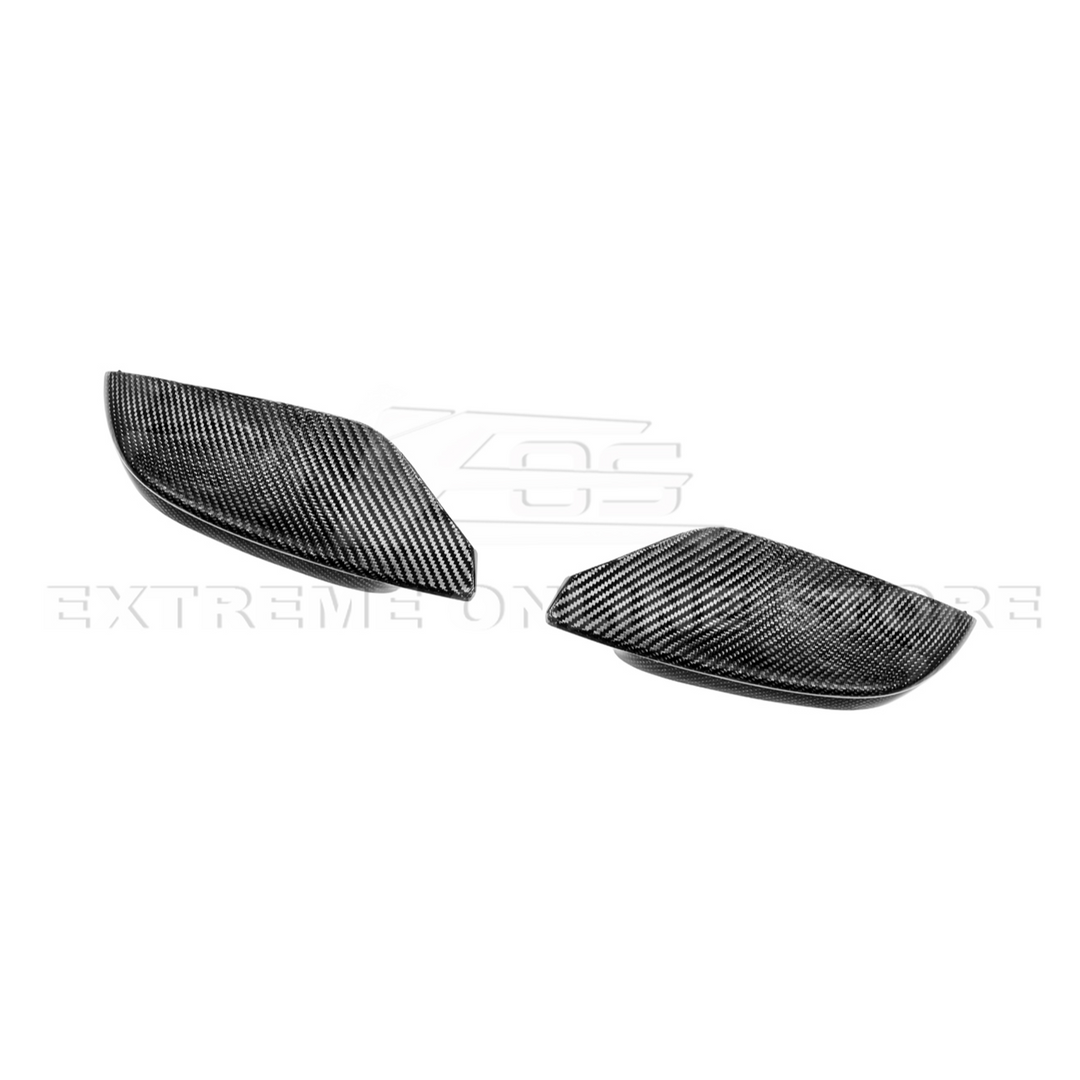 2021-Up BMW G87 M2 G80 M3 G82 M4 | Factory Style DRY CARBON FIBER Mirror Cover Cap
