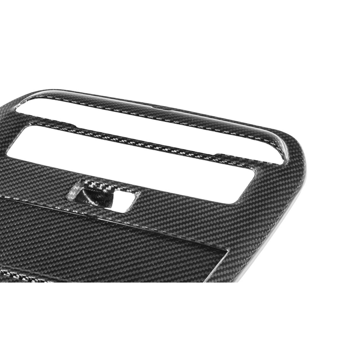 2021-Up Ford F-150 Dry Carbon Fiber Overhead Console Front Map Lamp Frame Panel