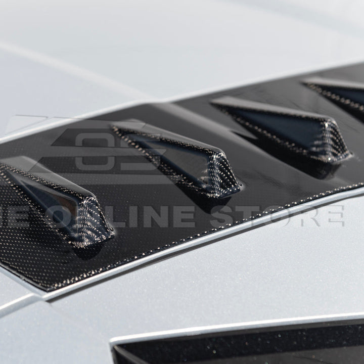 Chevrolet Corvette C8 Rear Roof Vortex Generators