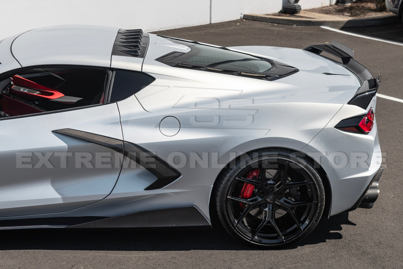 Chevrolet Corvette C8 Rear Roof Vortex Generators