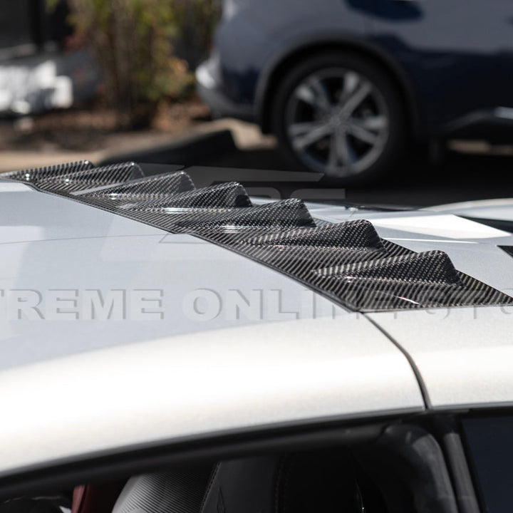 Chevrolet Corvette C8 Rear Roof Vortex Generators