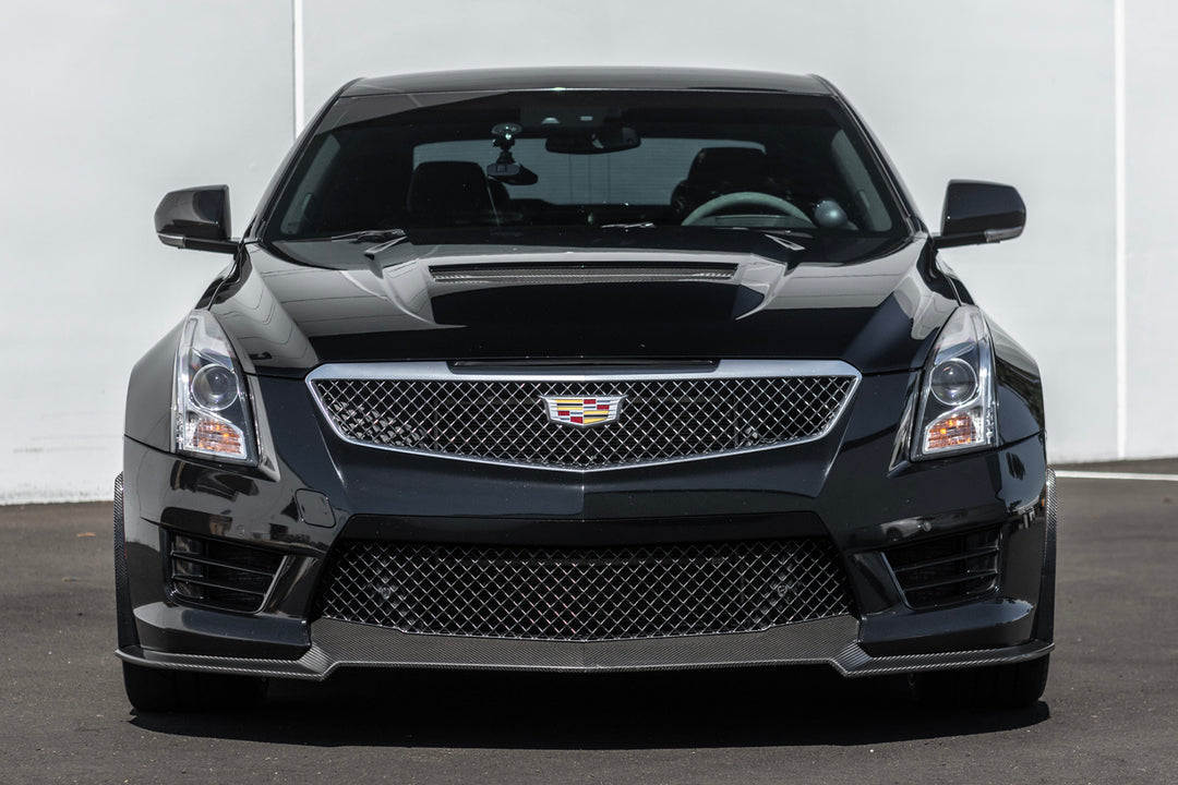 2016-19 Cadillac ATS-V  Carbon Fiber Extended Front Splitter &amp; Side Wheel Arch