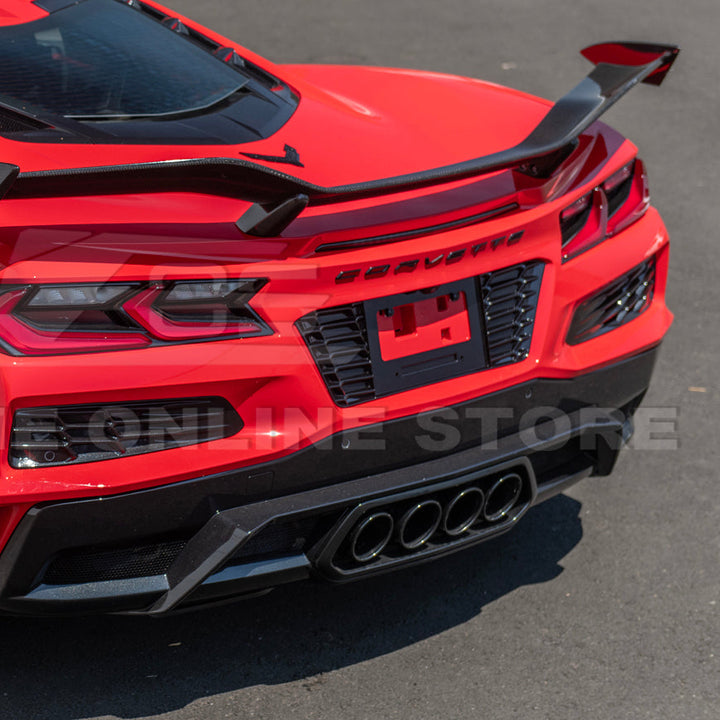 Corvette C8 Z06 License Plate Backing