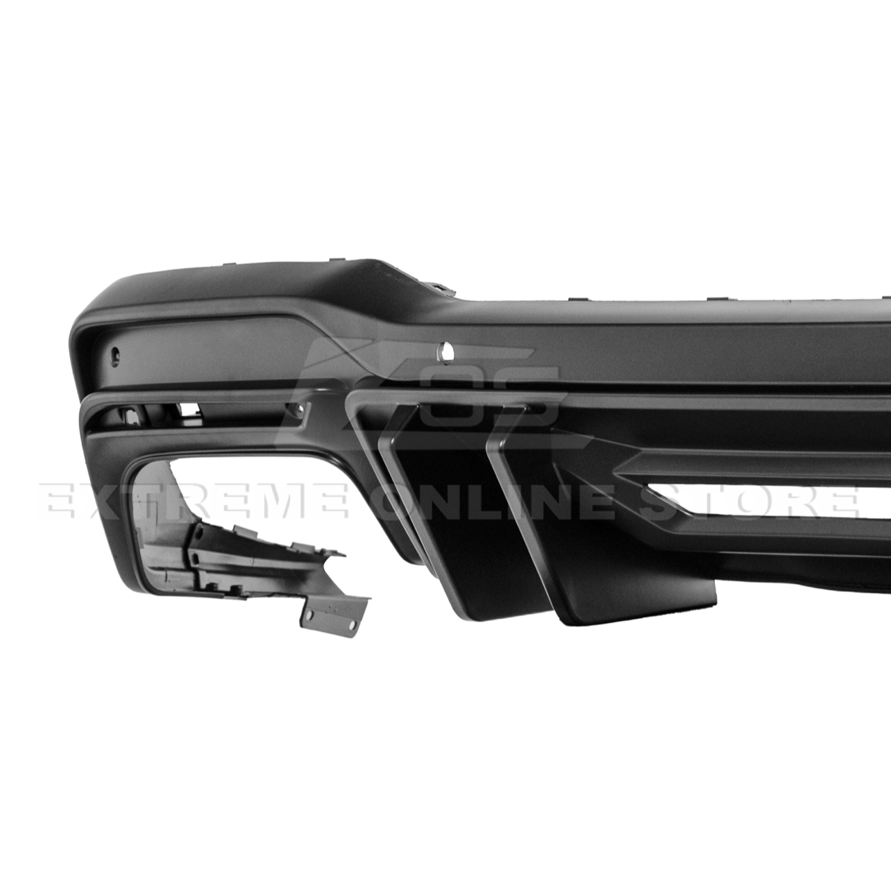 2024+ Ford Mustang V2 Package Carbon Fiber Rear Bumper Diffuser