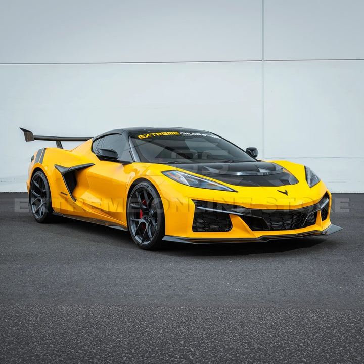 Corvette C8 Z06 / E-Ray DRY CARBON FIBER Front Splitter [Z07 Extended Package]