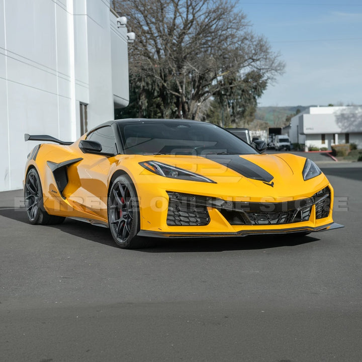 Corvette C8 Z06 / E-Ray DRY CARBON FIBER Front Splitter [Z07 Extended Package]
