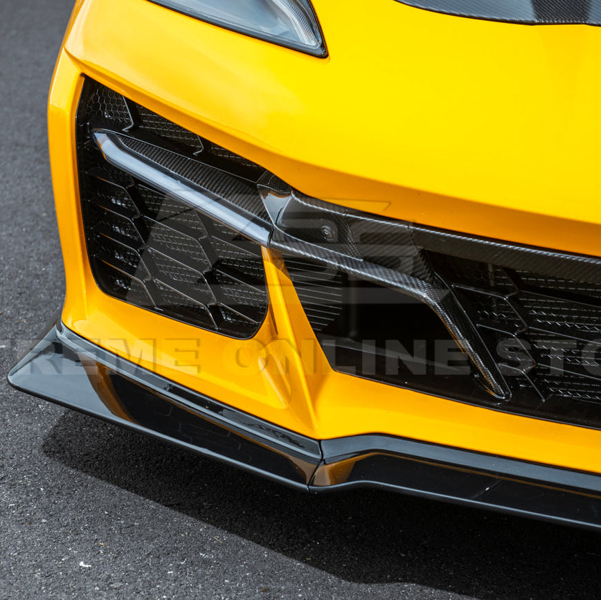 Corvette C8 Z06 / E-Ray DRY CARBON FIBER Front Splitter [Z07