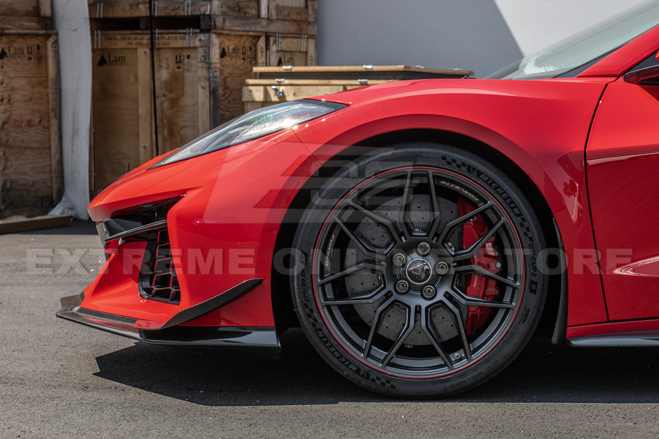 Chevrolet Corvette C8 Z06 / E-Ray Front Side Canards