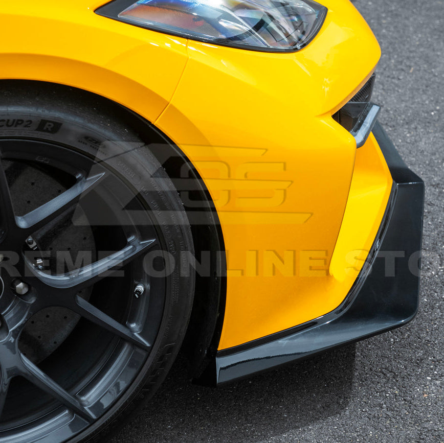 Corvette C8 Z06 / E-Ray DRY CARBON FIBER Front Splitter [Z07 Extended Package]