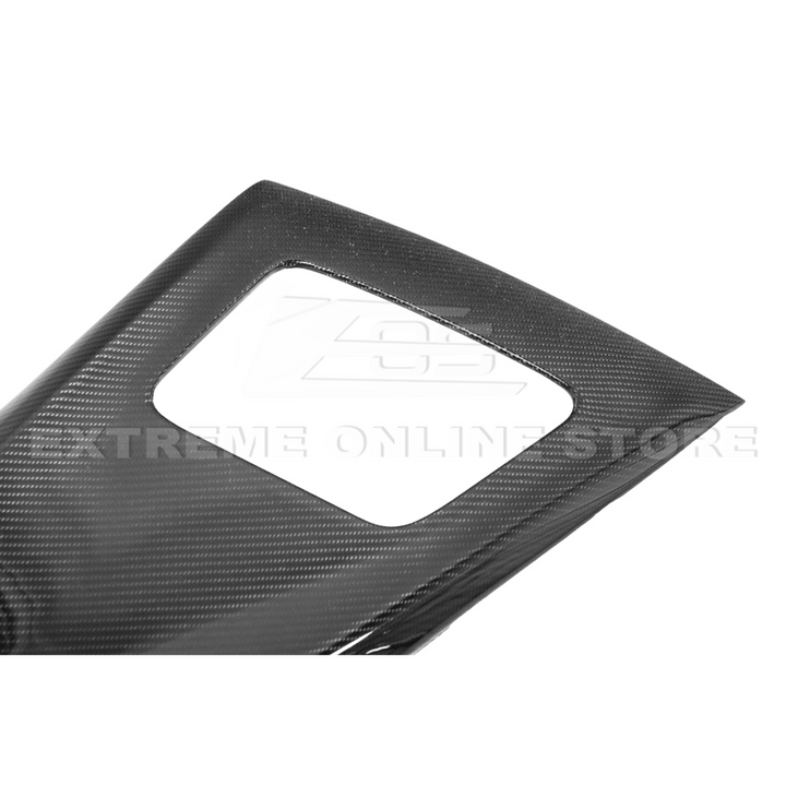 Corvette C8 DRY CARBOn FIBER Upper Dashboard Instrument Panel Cover