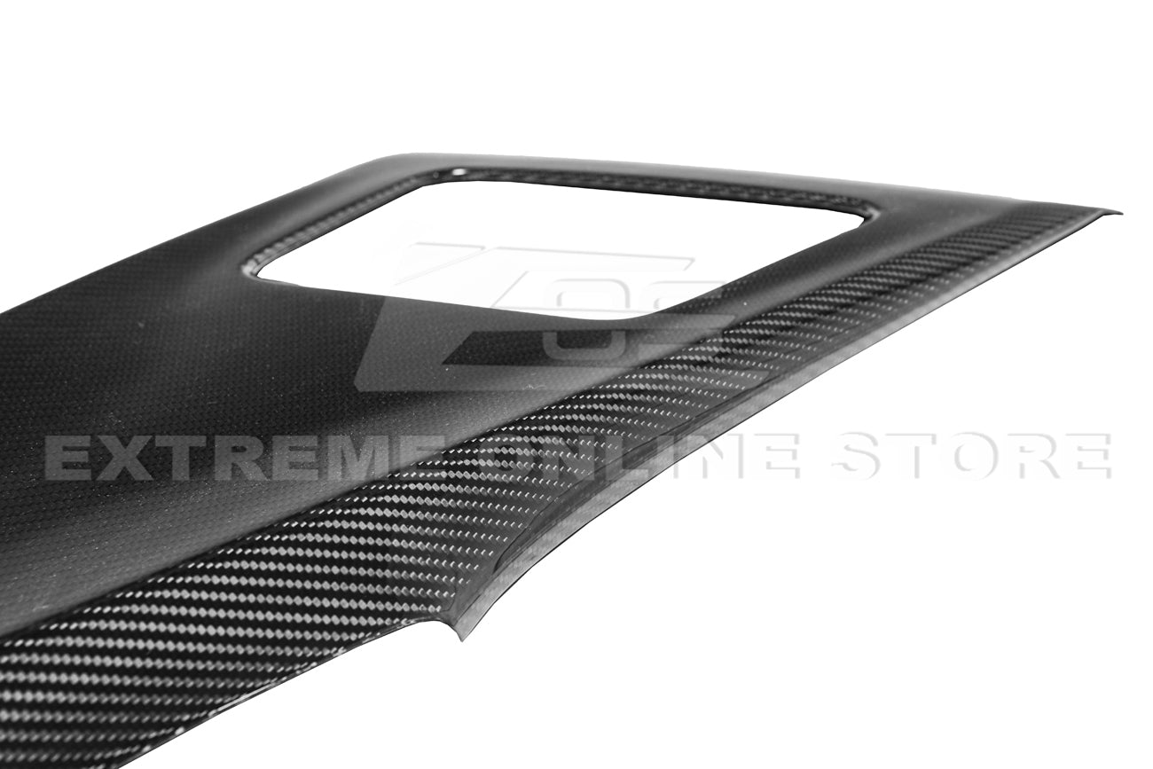 Chevrolet Corvette C8 Carbon Fiber Upper Dashboard Pad Instrusment Panel Cover
