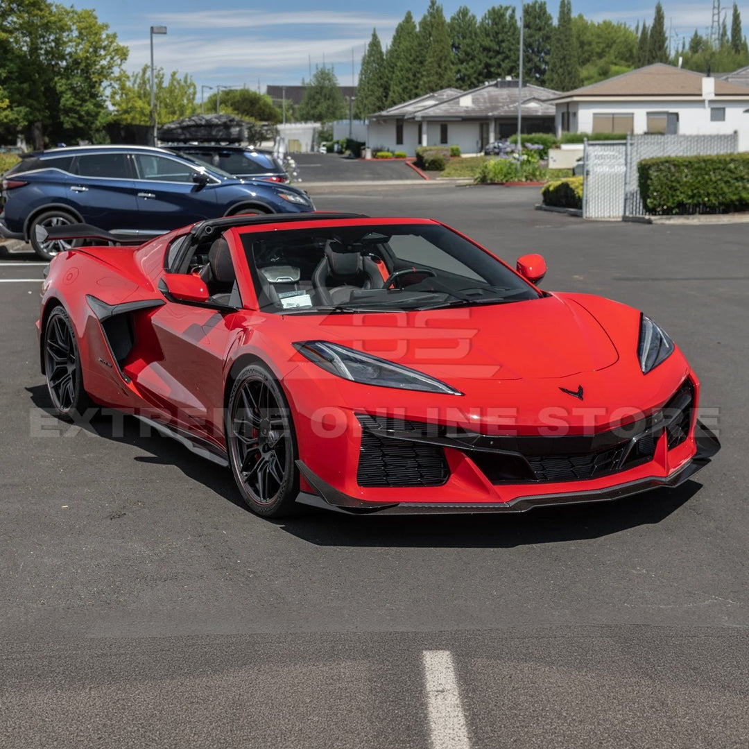 Corvette C8 Z06 / E-Ray DRY CARBON FIBER Front Splitter [Z07 Package]