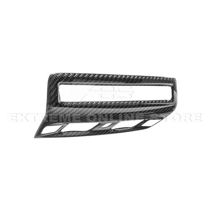 Corvette C8 DRY CARBON FIBER Roof Reading Light Control Cover