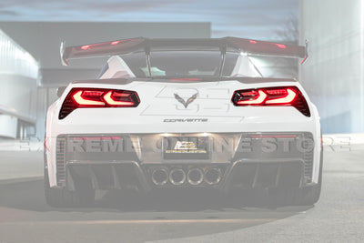 2014-19 Corvette C7 Smoke / Clear Lens Rear Taillight