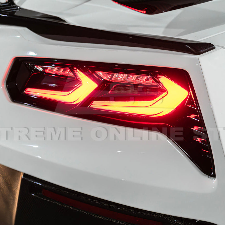 2014-19 Corvette C7 Smoke / Clear Lens Rear Taillight