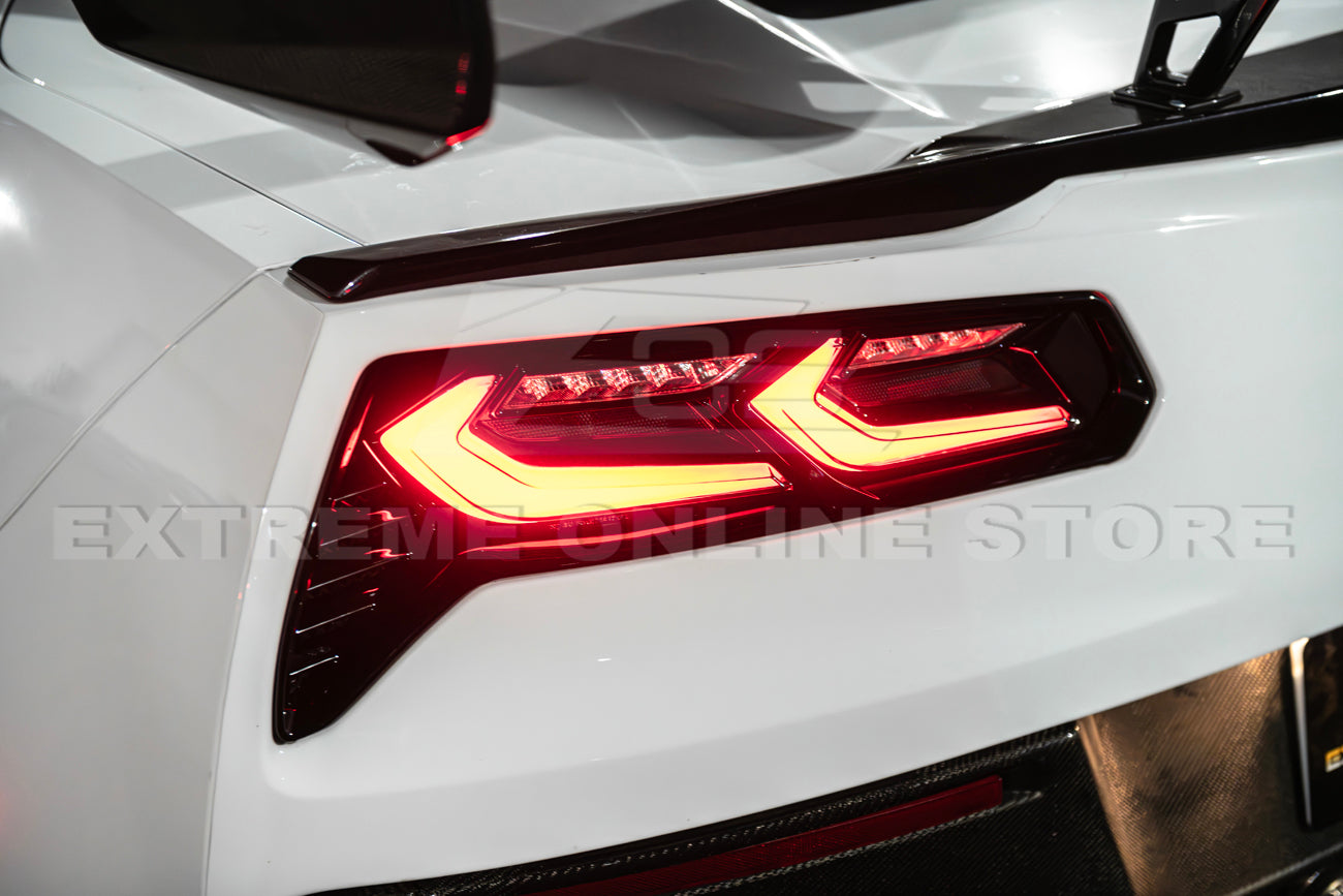 2014-19 Corvette C7 Smoke / Clear Lens Rear Taillight