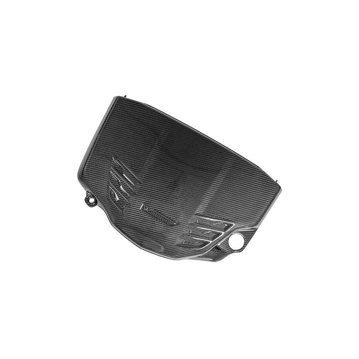 2022-Up Cadillac CT5-V Blackwing Dry Carbon Fiber Front Bumper Engine Cover EC-1522-BKCF