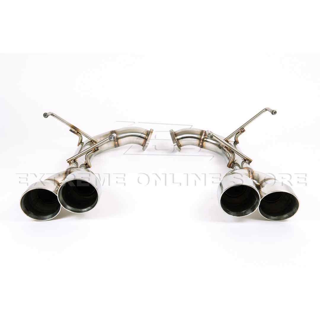 2015-21 Subaru WRX / STi Muffler Delete Axle Back 4 Inch Quad Tips Exhaust