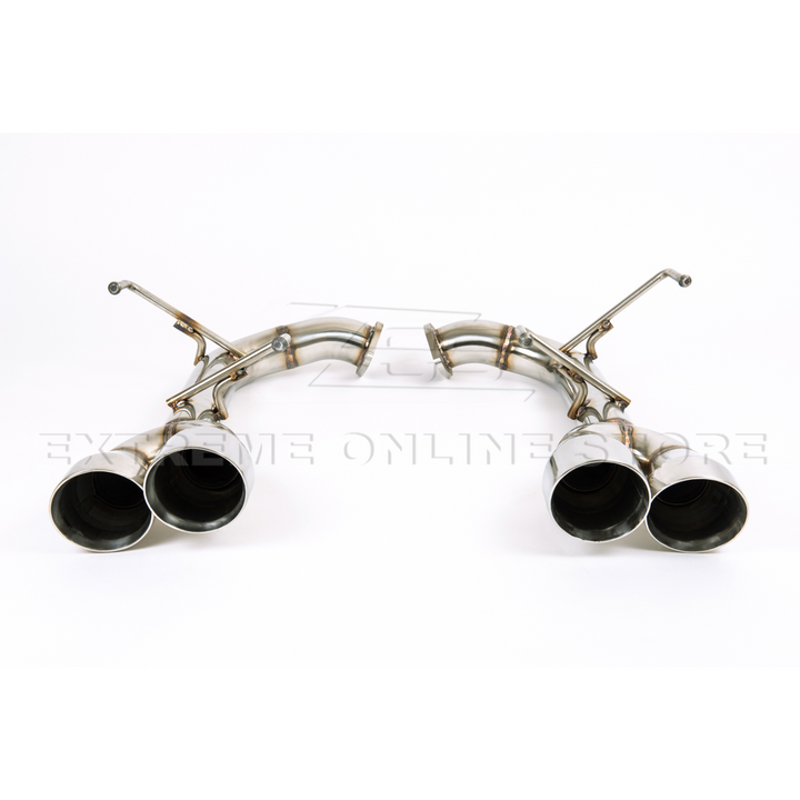2015-21 Subaru WRX / STi Muffler Delete Axle Back 4 Inch Quad Tips Exhaust