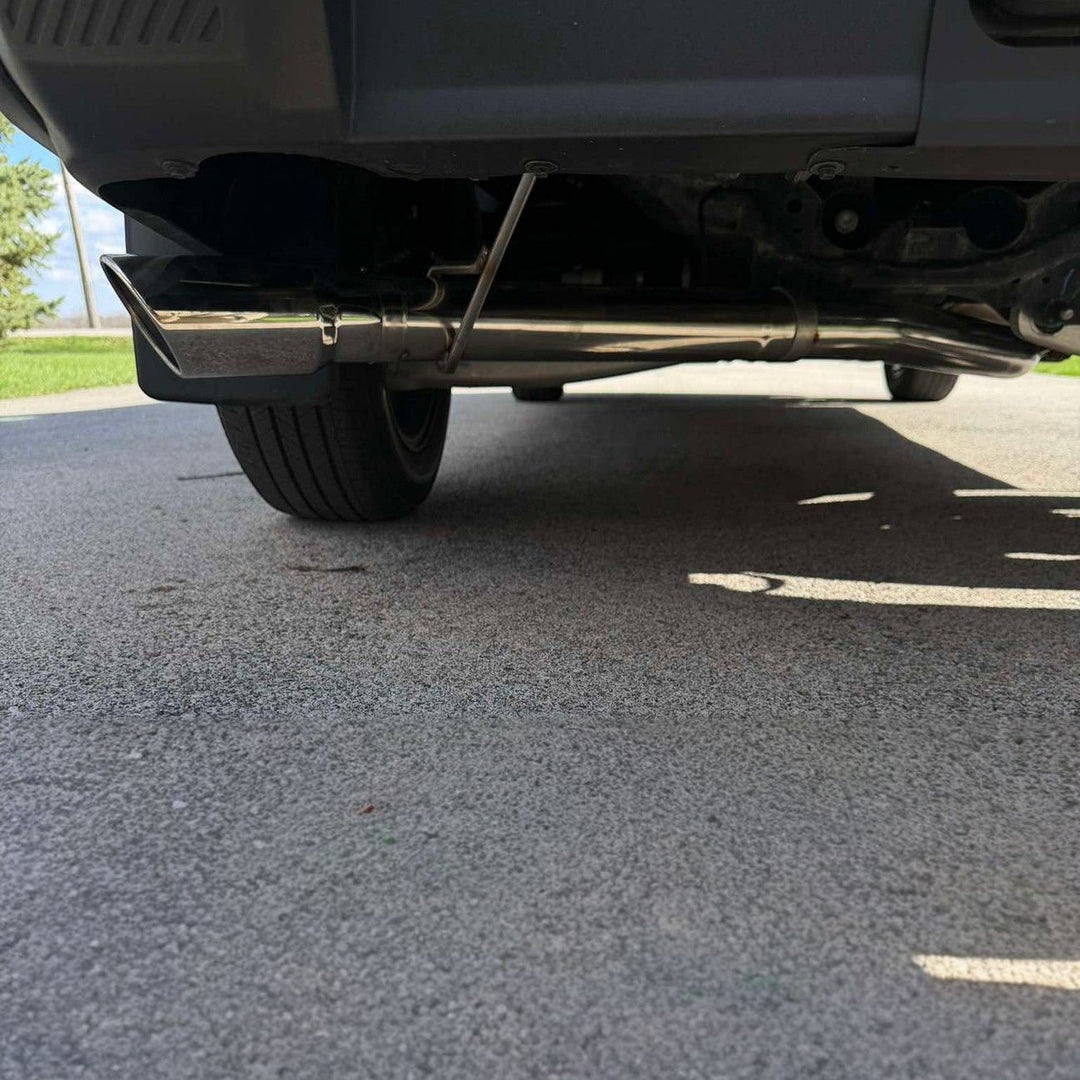 2022-Up Ford Maverick Cat-Back Exhaust System Polished Stainless Steel Piping &amp; Double-Wall Tip EXT-CB100