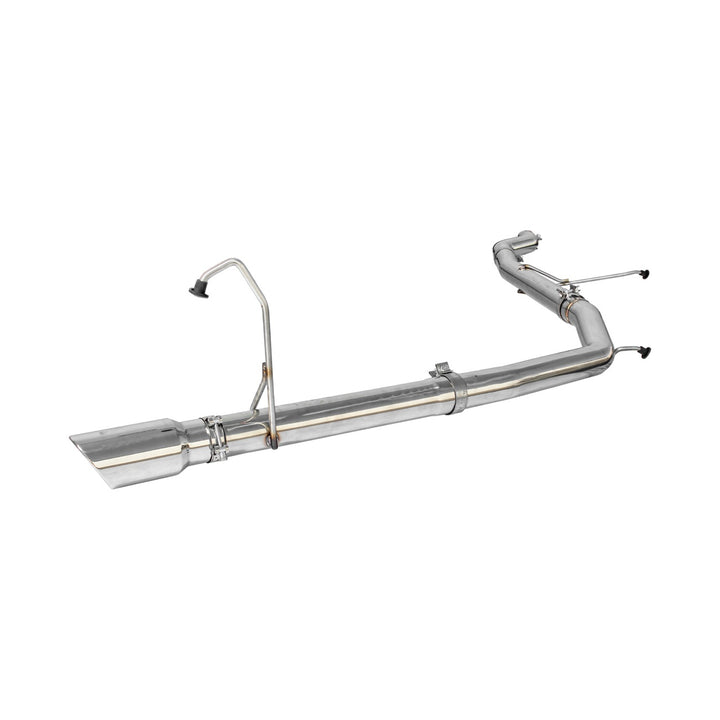 2022-Up Ford Maverick Cat-Back Exhaust System Polished Stainless Steel Piping &amp; Double-Wall Tip EXT-CB100