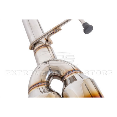 2015-21 Subaru WRX / STi Axle Back Quad Burnt Tips Exhaust