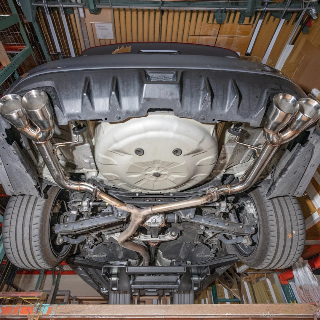 2015-21 Subaru WRX / STi Muffler Delete Axle Back 4 Inch Quad Tips Exhaust