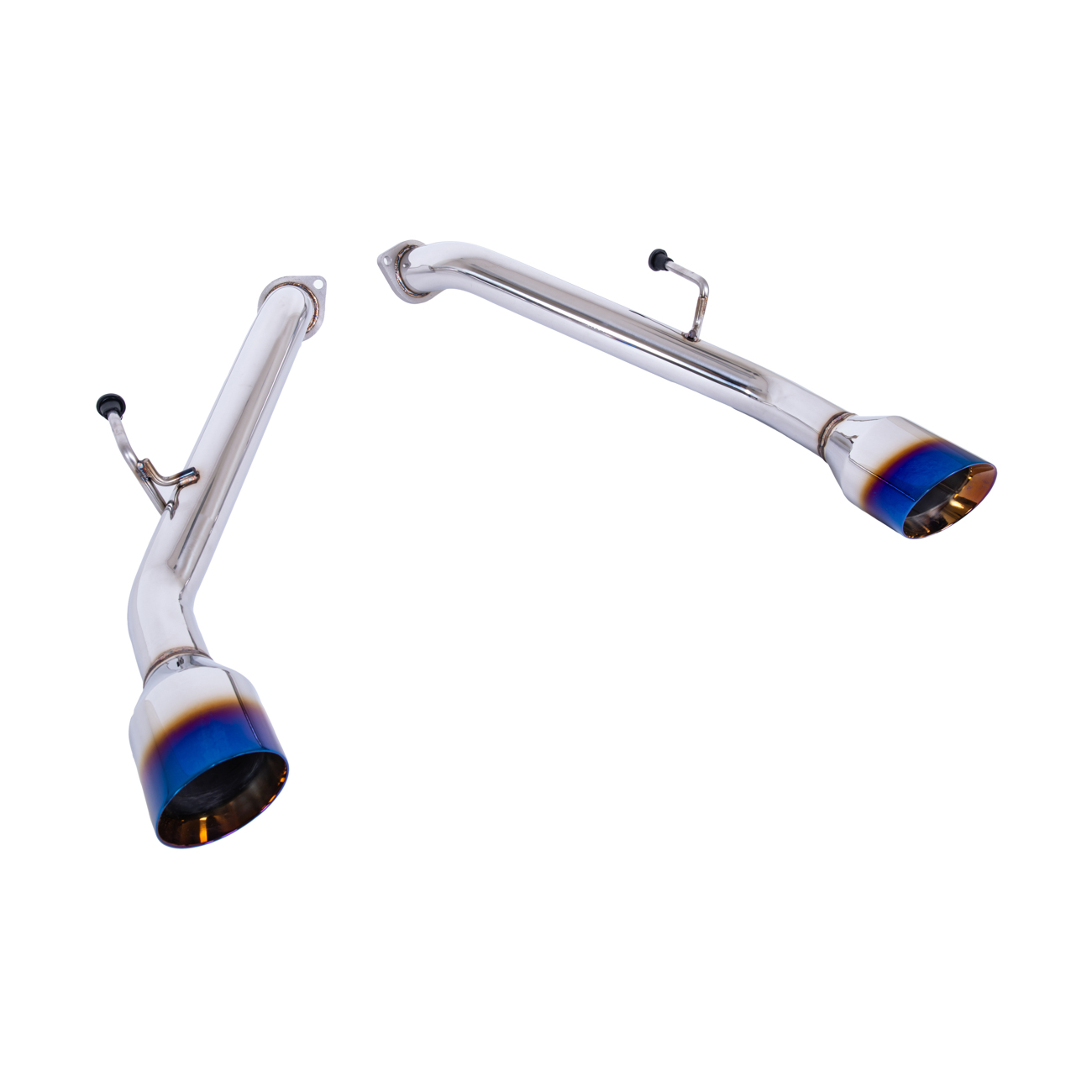 2014-Up Infiniti Q50 Muffler Delete Axle Back 4.5" Dual Tips Exhaust