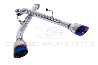 2014-Up Infiniti Q50 Muffler Delete Axle Back 4.5" Dual Tips Exhaust