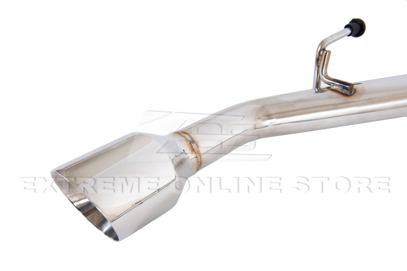 2014-Up Infiniti Q50 Muffler Delete Axle Back 4.5" Dual Tips Exhaust