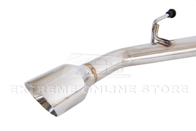 2014-Up Infiniti Q50 Muffler Delete Axle Back 4.5" Dual Tips Exhaust