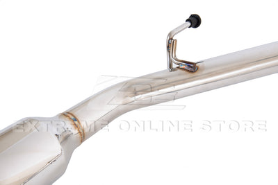 2014-Up Infiniti Q50 Muffler Delete Axle Back 4.5" Dual Tips Exhaust