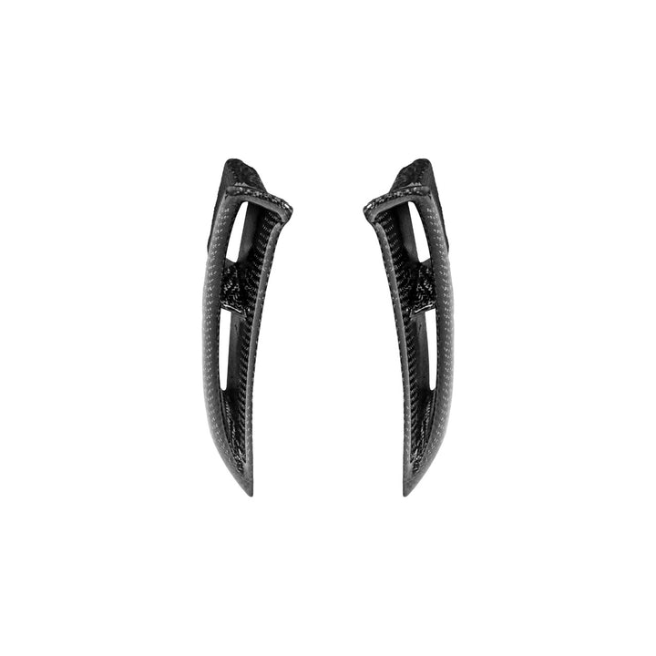 Corvette Carbon Fiber ZR1 Style Rear Quarter Panel Fenders Carbon Fiber Matte Black FENDER-480-BKCF_VENT-737-FRP