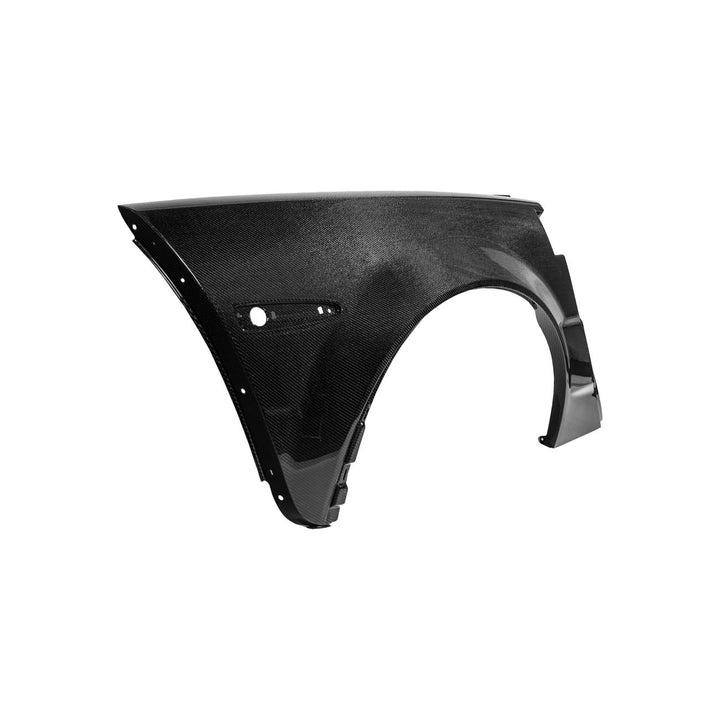 Corvette Carbon Fiber ZR1 Style Rear Quarter Panel Fenders Carbon Fiber Matte Black FENDER-480-BKCF_VENT-737-FRP