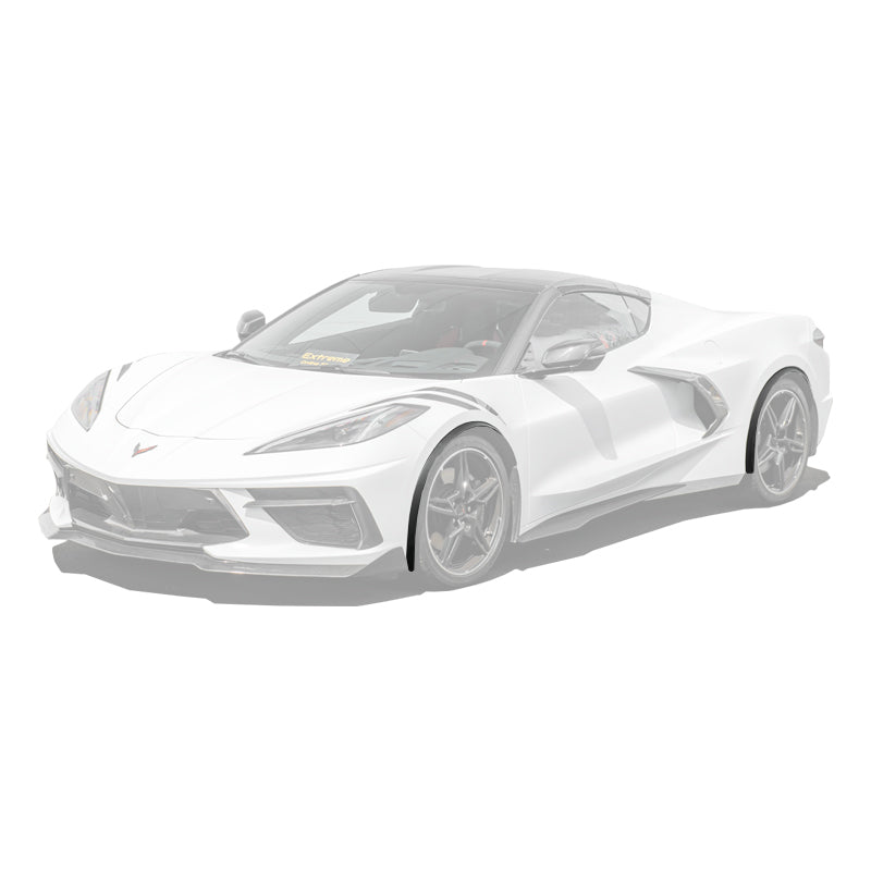 Chevrolet Corvette C8 DRY CARBON FIBER Side Wheel Fender