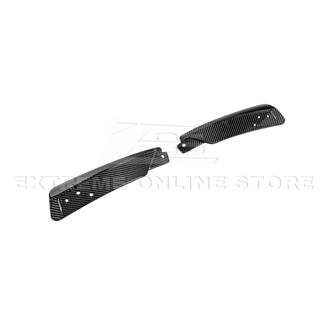 2024+ Ford Mustang DRY CARBON FIBER Fender Flares &amp; Mud Flap