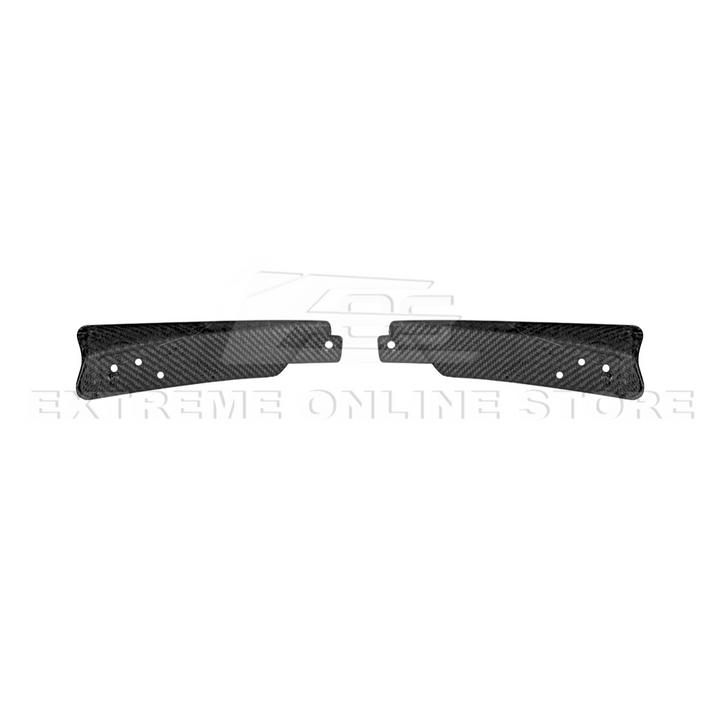 2024+ Ford Mustang DRY CARBON FIBER Fender Flares &amp; Mud Flap