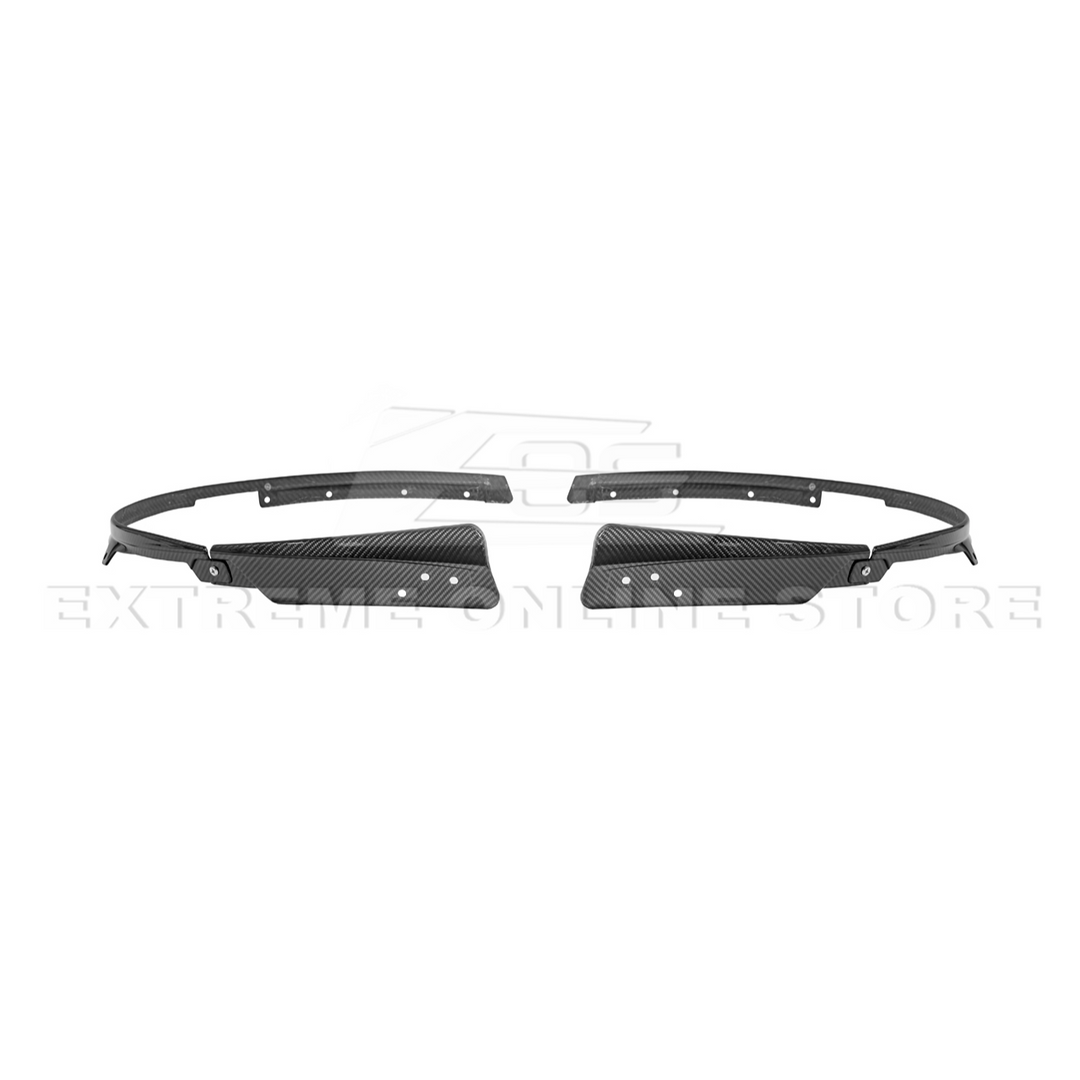 2024+ Ford Mustang DRY CARBON FIBER Fender Flares &amp; Mud Flap
