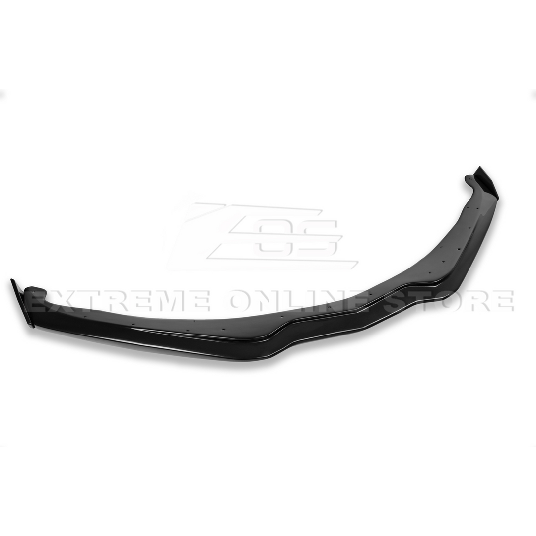 Front Bumper Lip Spoiler Kit For 2014-2019 Corvette C7 Stingray - ABS Plastic, Primer Finish