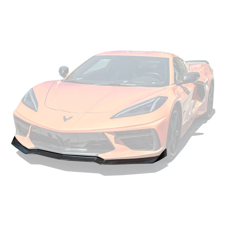 Corvette C8 Front Splitter 5VM Package outlet C-3 FLIP-276-BKCF