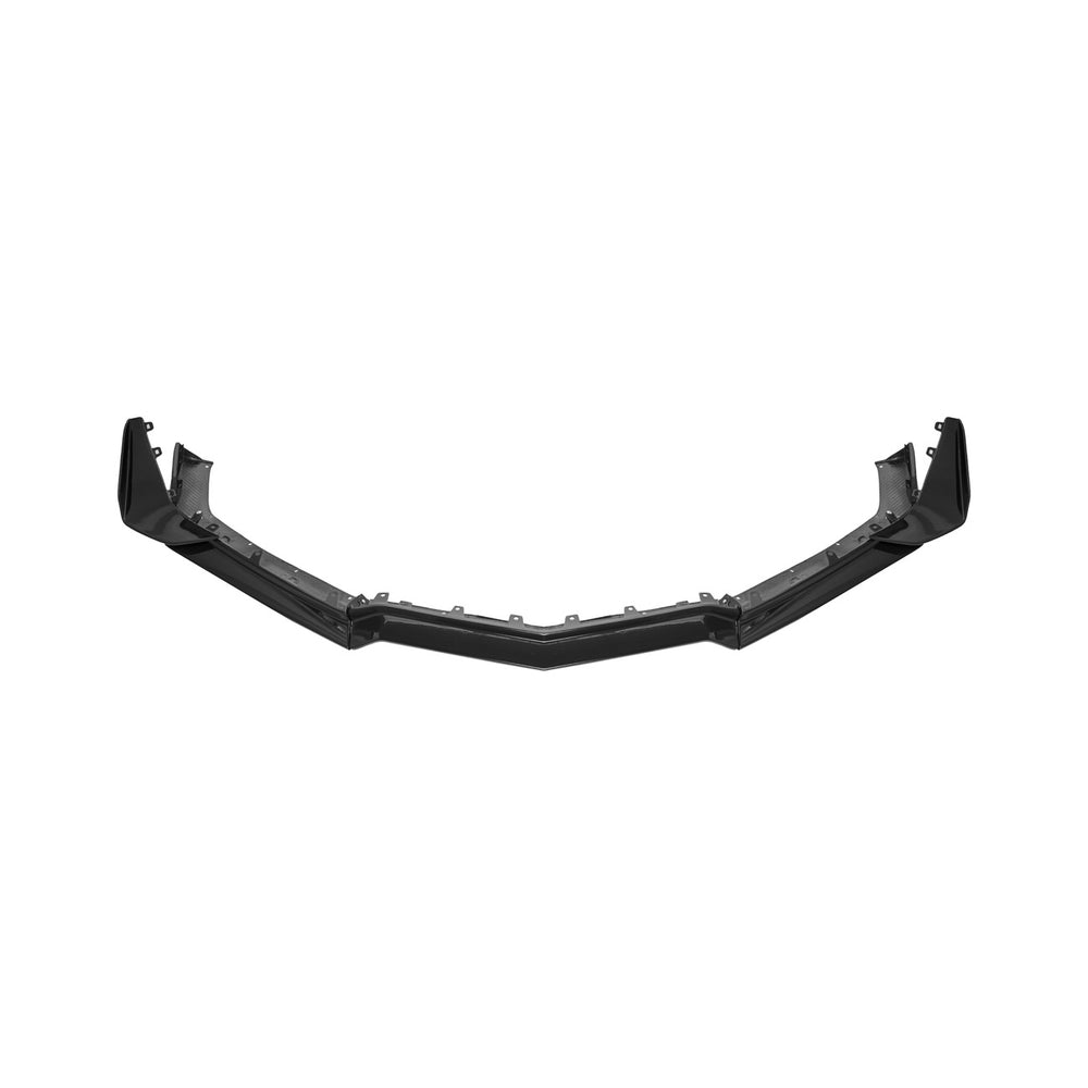 Corvette C8 Carbon Fiber Z07 Performance Package Front Splitter & Side Canards Painted Carbon Flash Metallic FLIP-527-V2-FRP_SPLITTER-528-V2-FRP