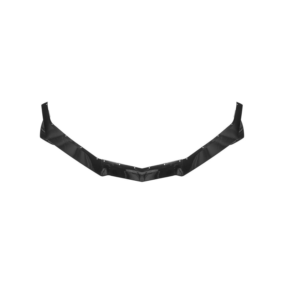 Corvette C8 Carbon Fiber Z07 Performance Package Front Splitter &amp; Side Canards Painted Carbon Flash Metallic FLIP-527-V2-FRP_SPLITTER-528-V2-FRP