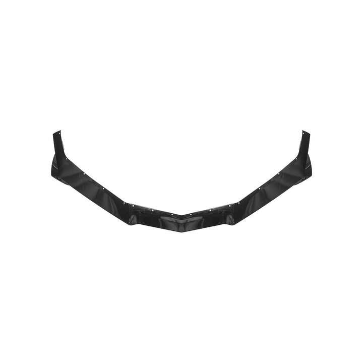 Corvette C8 Carbon Fiber Z07 Performance Package Front Splitter &amp; Side Canards Painted Carbon Flash Metallic FLIP-527-V2-FRP_SPLITTER-528-V2-FRP