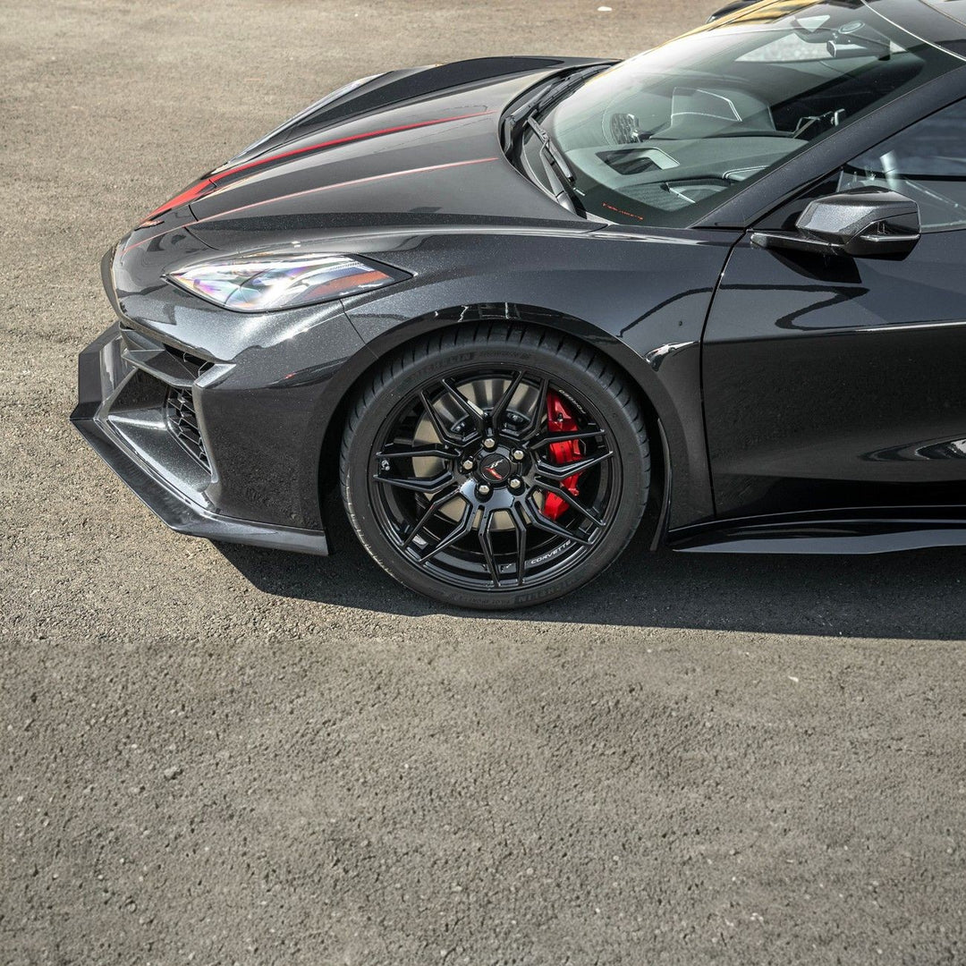 Corvette C8 Z06 / E-Ray DRY CARBON FIBER Front Splitter [Z07 Package] FLIP-683-V2-FRP