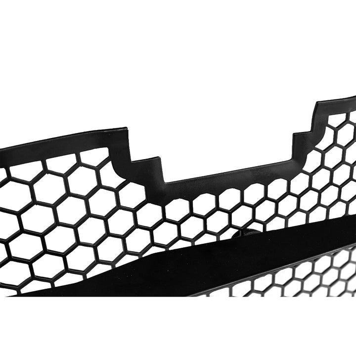 Corvette C8 Front Bumper Lower Air Inlet Mesh Grille Guards Painted Glossy Black GRILL-1410-ALU