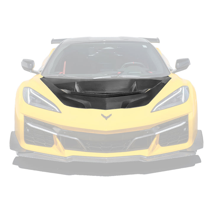 Corvette C8 ZR1 Front Bumper Vented Extractor Hood