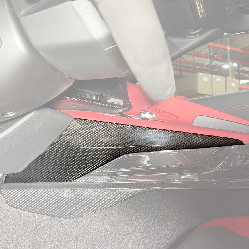 Corvette C8 Center Console Side Upper Trim Cover
